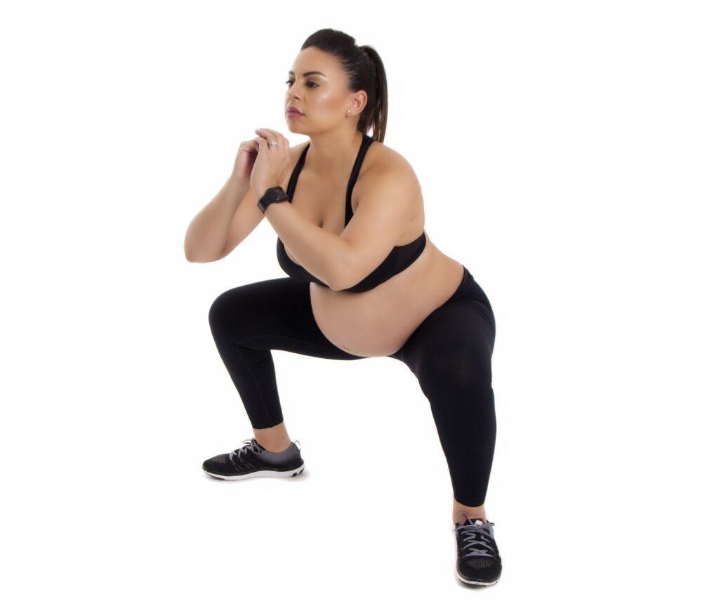 Pregnancy Exercises squats