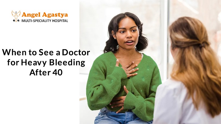When to See a Doctor for Heavy Bleeding After 40 When to See a Doctor for Heavy Bleeding After 40