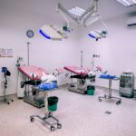 A well-equipped delivery room in a hospital in Central Visayas, Philippines.
