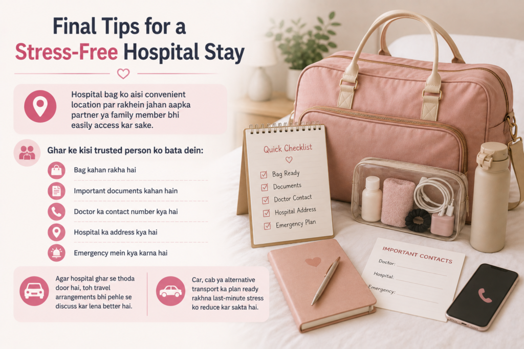 Delivery planning in Palam with a hospital bag checklist, baby clothes, maternity essentials, documents, and antenatal consultation guidance.