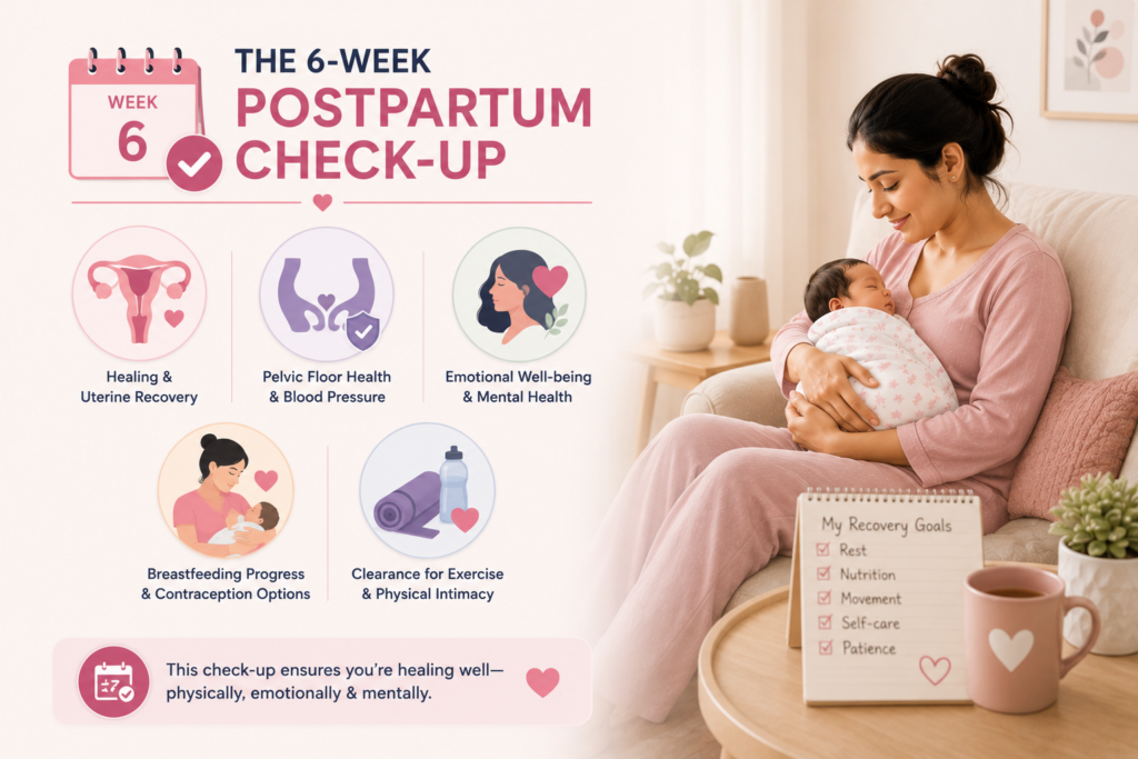 Expert postpartum care by Dr. Kalpana Aggarwal at Angel Agastya Hospital with breastfeeding guidance, pelvic floor rehabilitation, emotional wellness, and normal delivery recovery support.